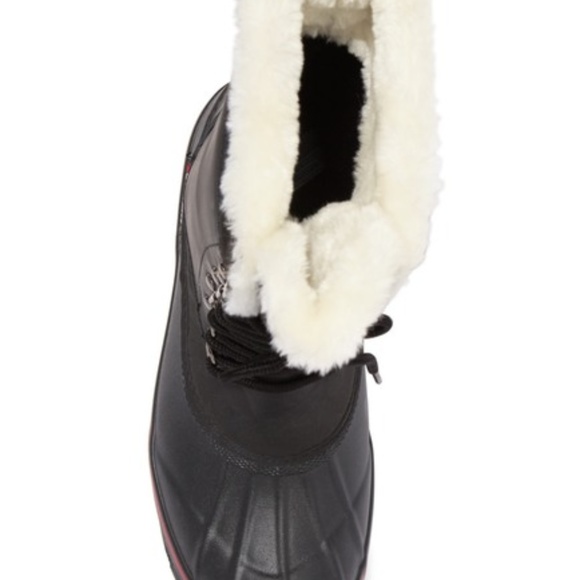 Baffin Mink Winter Leather Faux Fur Snow Boots - Picture 4 of 6